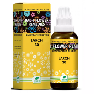 New Life Homeopathy Bach Flower Remedies Larch Dilution - 30 ml