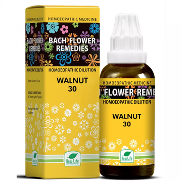 New Life Homeopathy Bach Flower Remedies Walnut Dilution - 30 ml