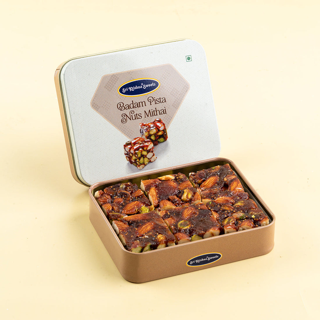 Sri Krishna Sweets Badam Pista Nuts - 200 GM