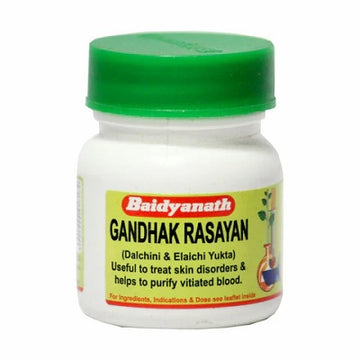 Baidyanath Nagpur Gandhak Rasayan Tablet - 40 Tablets
