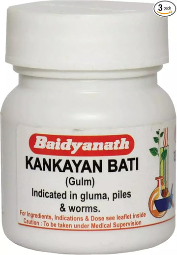 Baidyanath Jhansi Kankayan Bati ( Gulm ) - 40 Tabs