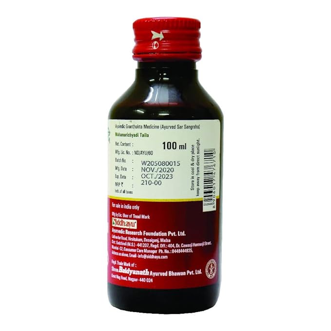 Baidyanath Mahamarichyadi Taila (Oil) - 100 ML