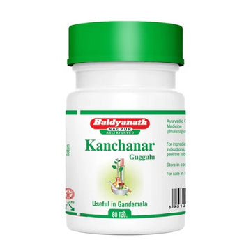 Baidyanath Nagpur Kanchanar Guggulu Tablet - 80 Tablets