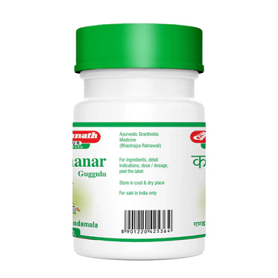 Baidyanath Nagpur Kanchanar Guggulu Tablet - 80 Tablets