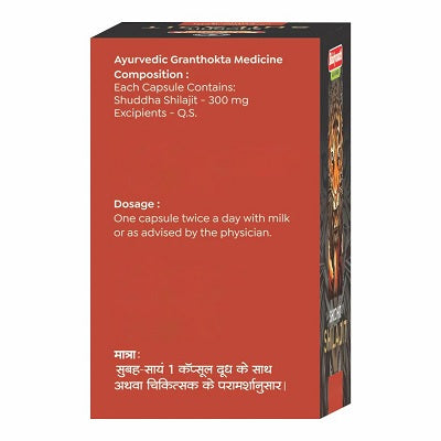 Baidyanath Shodhit Shilajit Capsule - 30 Caps