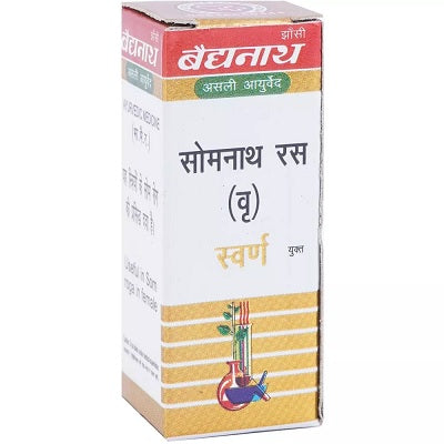 Baidyanath Somnath Ras (Vr.) with Gold - 10 Tabs