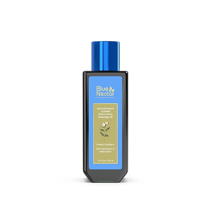 Blue Nectar Balalakshadi Jasmine Bath & Body Massage Oil