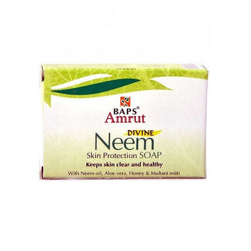 Baps Amrut Divine Neem Skin Protection Soap - 75 GM