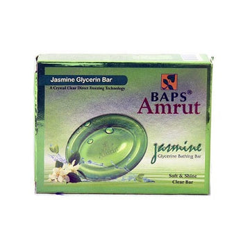 Baps Amrut Jasmine Glycerin Bathing Bar - 75 GM