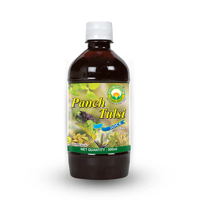 Basic Ayurveda Panch Tulsi Juice - 500 ML