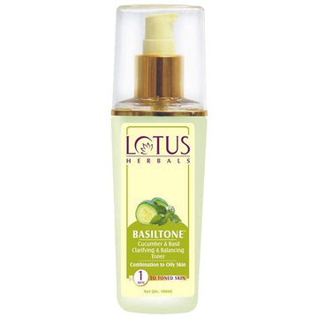 Lotus Herbals Basiltone Clarifying & Balancing Skin Toner - 100 ML