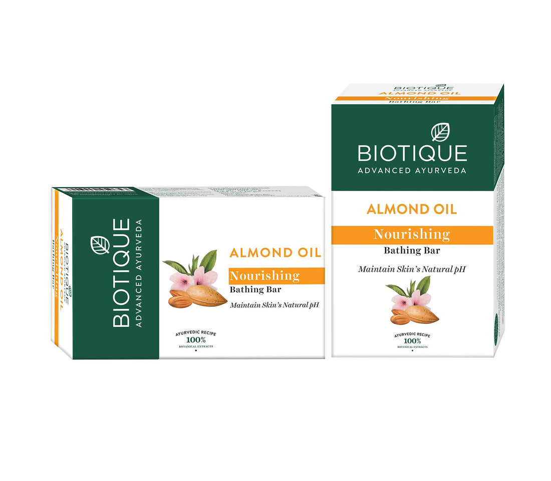 Biotique Almond Oil Nourishing Bathing Bar