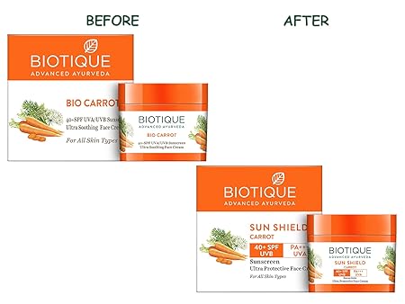 Biotique Bio Carrot Face Cream - 50 ML