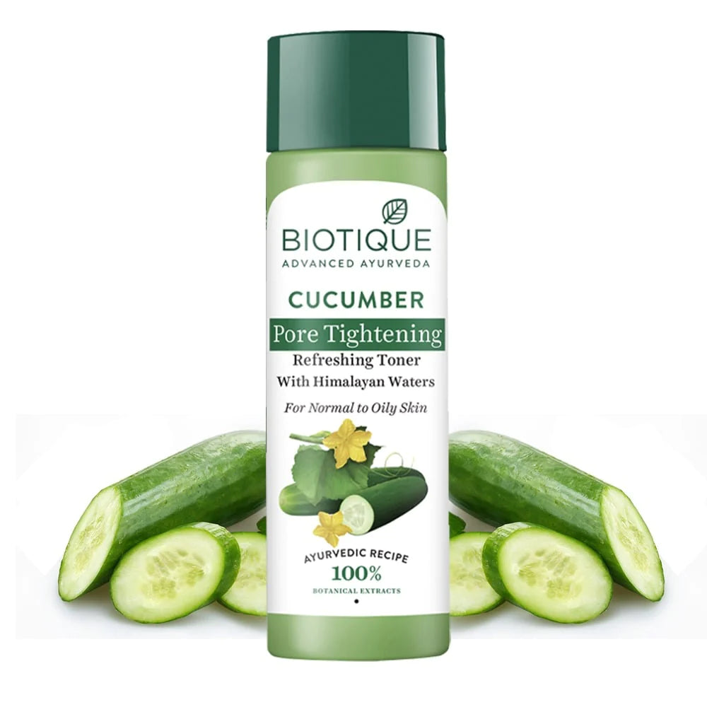 Biotique Cucumber Pore Tightening Refreshing Toner - 120 ML