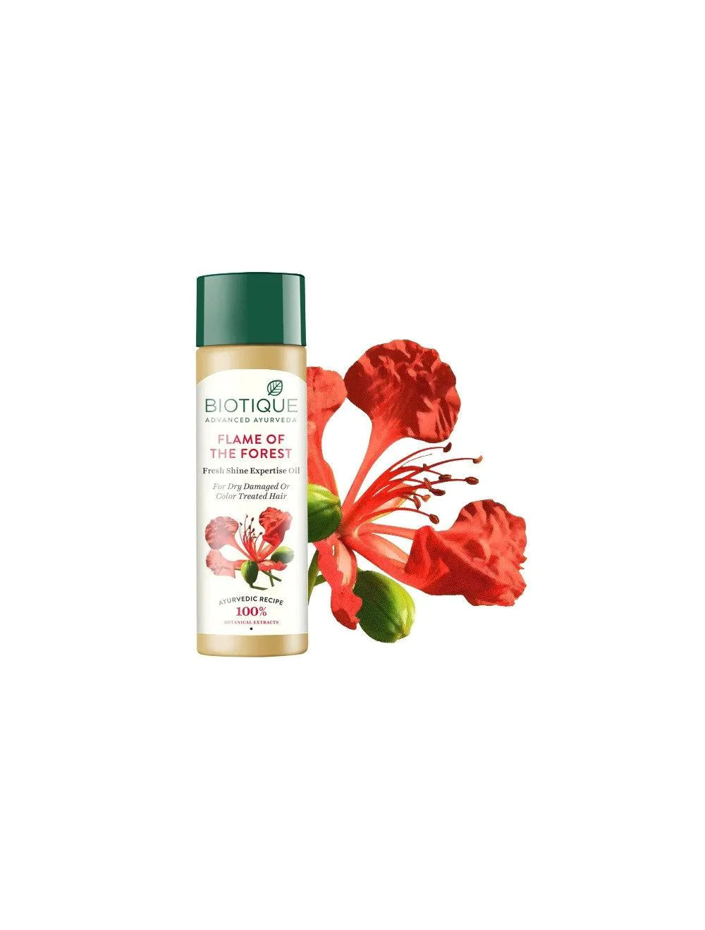 Biotique Flame Of The Forest Intense Repair Therapeutic Hair Oil - 120 ML