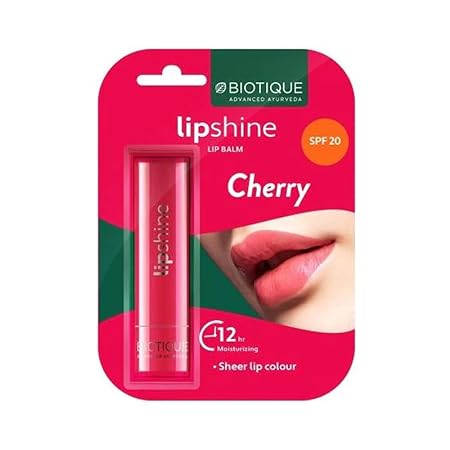 Biotique Merry Cherry Lip Balm - 4 GM