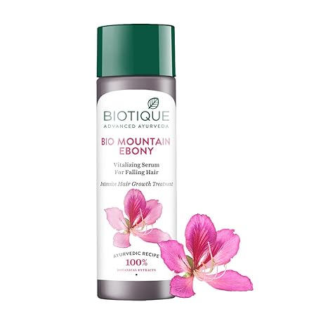 Biotique Mountain Ebony Anti Hair Fall Serum - 120ml - Daily Needs Products
