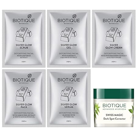 Biotique Silver Facial Kit - 65 GM