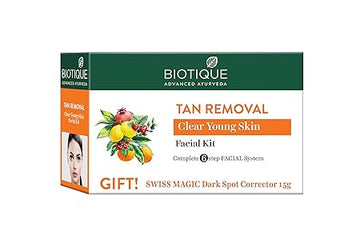 Biotique Tan Removal Clear Young Skin Facial Kit - 65 GM