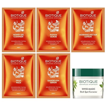 Biotique Tan Removal Clear Young Skin Facial Kit - 65 GM