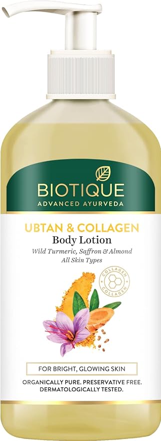 Biotique Ubtan & Collagen Body Lotion - 300 ML