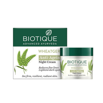 Biotique Wheatgerm Anti Ageing Night Cream - 50 GM