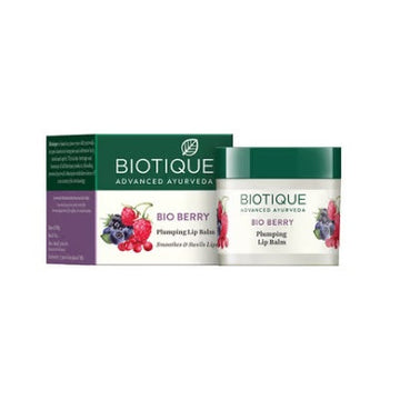 Biotique Advanced Ayurveda Bio Berry Plumping Lip Balm - 12 GM