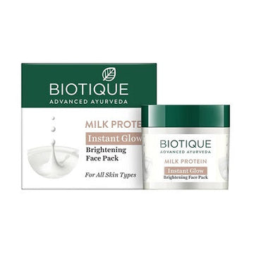 Biotique Advanced Ayurveda Bio Milk Protein Whitening & Rejuvenating Face Pack - 50 GM