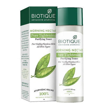 Biotique Advanced Ayurveda Bio Morning Nectar Visibly Flawless Toner - 120 ML
