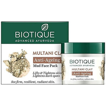 Biotique Advanced Ayurveda Bio Mud Youthful Firming and Revitalizing Face Pack - 75 GM