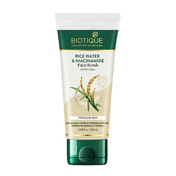 Biotique Advanced Ayurveda Rice Water & Niacinamide Face Scrub - 100 ML