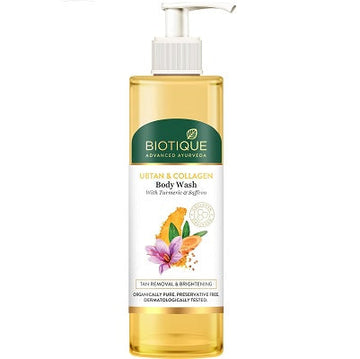 Biotique Advanced Ayurveda Ubtan & Collagen Body Wash - 200 ML