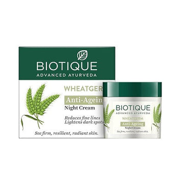 Biotique Advanced Ayurveda WheatGerm Anti-Ageing Night Cream - 50 GM