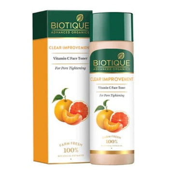 Biotique Advanced Organics Clear Improvement Vitamin C Face Toner - 120 ML