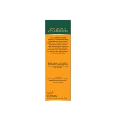 Biotique Advanced Organics Clear Improvement Vitamin C Face Toner - 120 ML