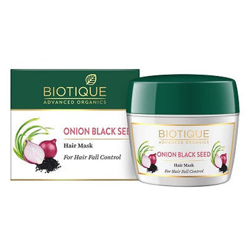 Biotique Advanced Organics Onion Black Seed Hair Mask For Hair Fall Control - 175 GM
