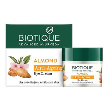 Biotique Bio Almond Soothing And Nourishing Eye Cream - 15 GM