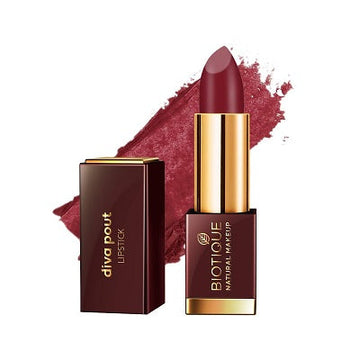 Biotique Diva Pout Lipstick - Dark Romance - 4 GM