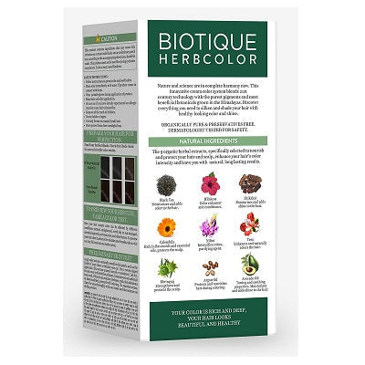 Biotique Herbcolor Conditioning Hair Colour Ammonia Free ( Brown 4N ) - 50 GM + 110 ML