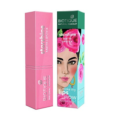 Biotique Starshine Matte Lipstick - Stupid Cupid - 3.5 GM