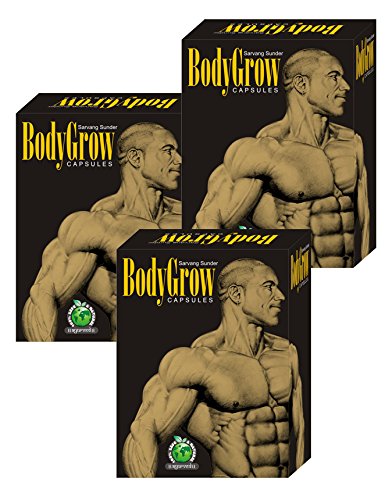 Mahaved Healthcare Body Grow - Immunity Booster Capsules (50 Caps x 3 Packs)