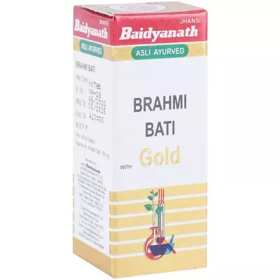 Baidyanath Brahmi Vati ( Swarna Moti Kesar Yukta )