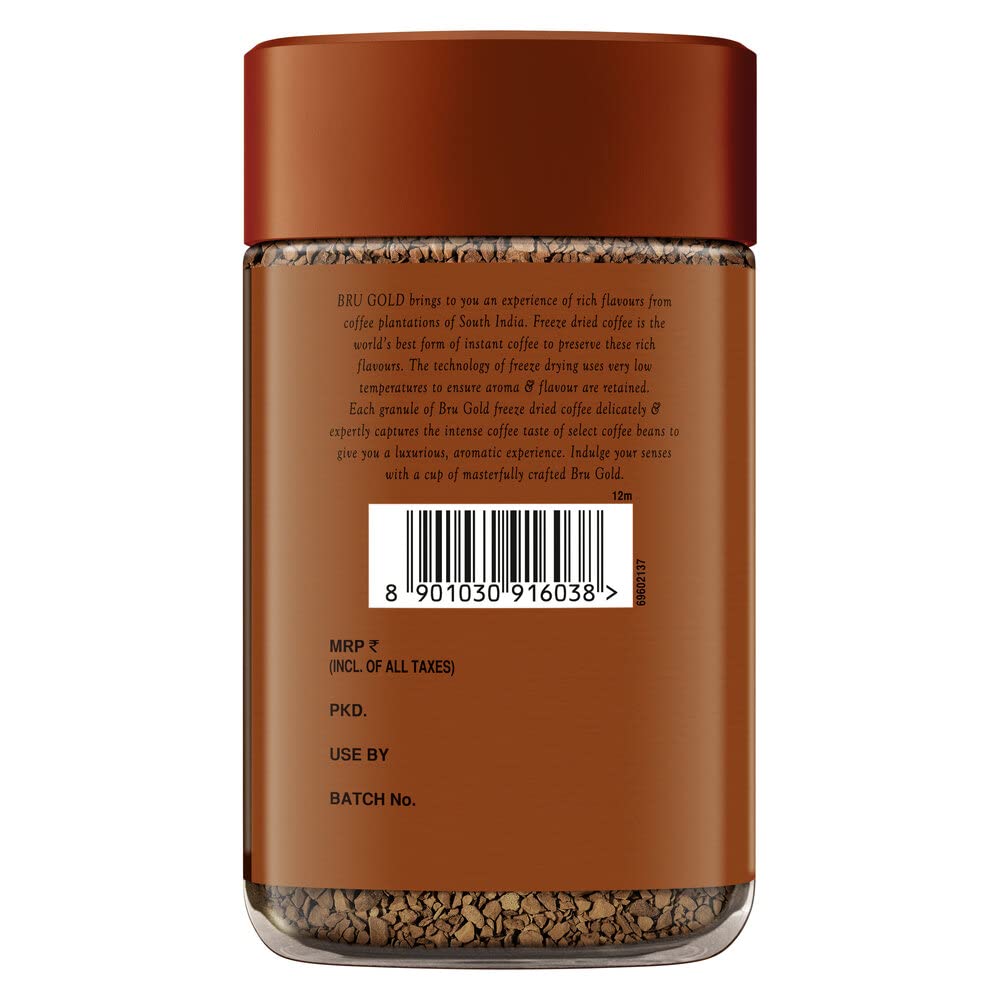 Bru Gold Premium Freeze Dried Coffee