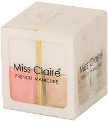 Miss Claire French Manicure Kit (4 X 1), Multi, Multicolor