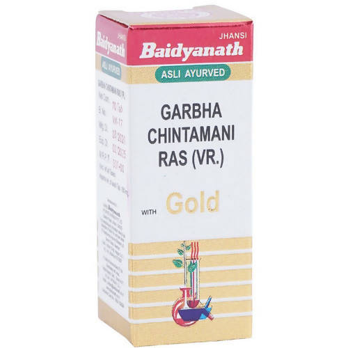 Baidyanath Jhansi Garbha Chintamani Ras VR (Swarna Yukta) Tablets