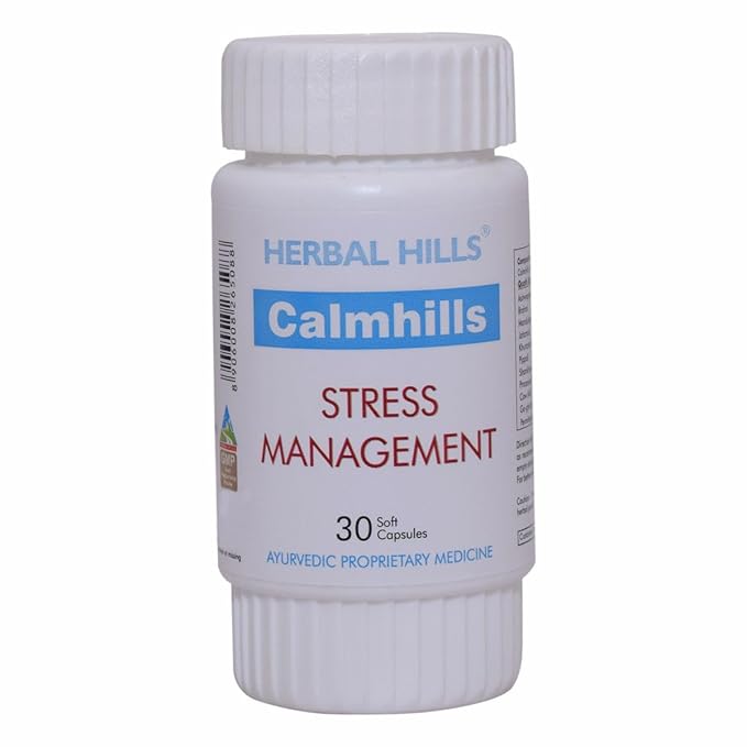 Herbal Hills Calmhills Stress Management Capsules - 30 Nos
