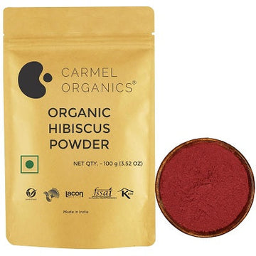 Carmel Organics Hibiscus Petals Powder - 100 GM