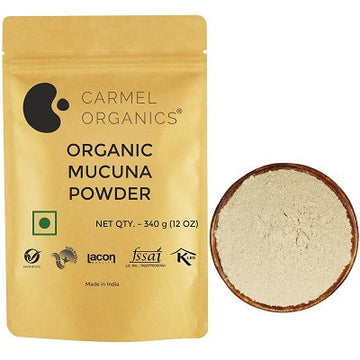 Carmel Organics Mucuna White Seed Powder - 340 GM