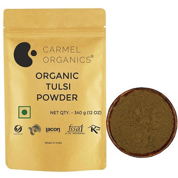 Carmel Organics Tulsi Leaves Powder - 340 GM