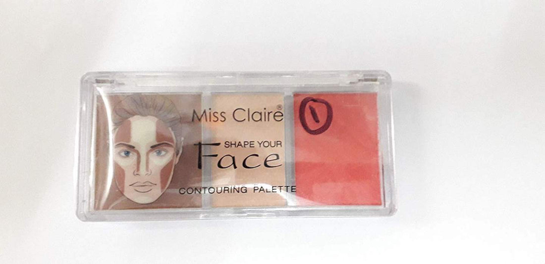 Miss Claire Shape Your Face Contoring Palette 03, Multi, Brown